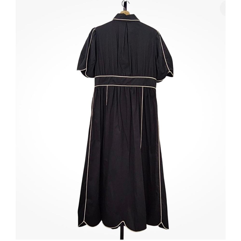 Farm Rio Black & White Short Sleeve Dress Black - NWT - Size XL - Picture 3 of 3